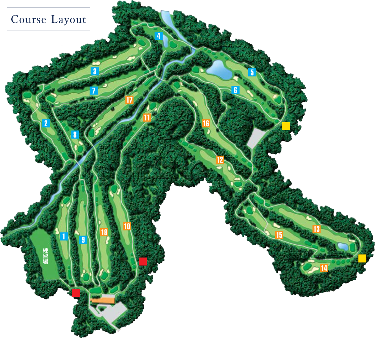 COURSE LAYOUT（コースレイアウト）